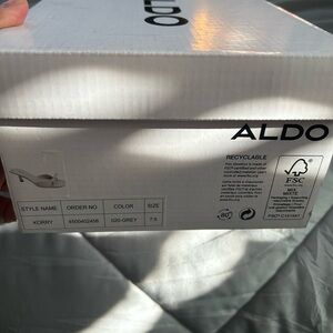 Aldo Elegant Gray Heels